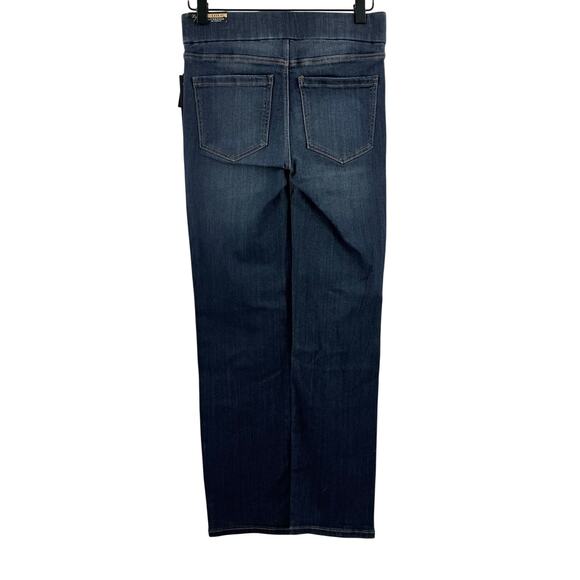 Liverpool Jeans Size 25/0 NWT The Slim Denim Slim Pull On Stretch Griffith Dark - Picture 2 of 14